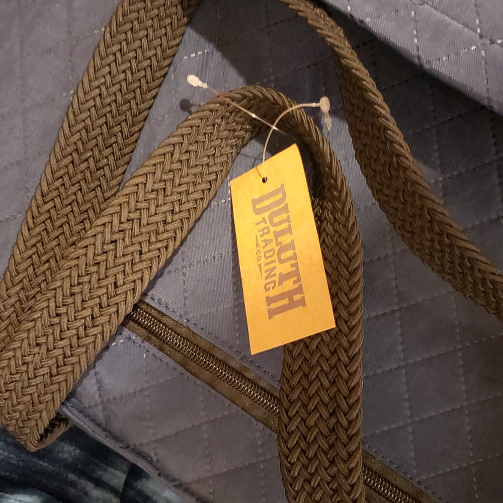 DULUTH TRADING QUILTED TOTE BAG - Picture 3 of 7